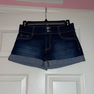NWT Dark Wash Denim Shorts